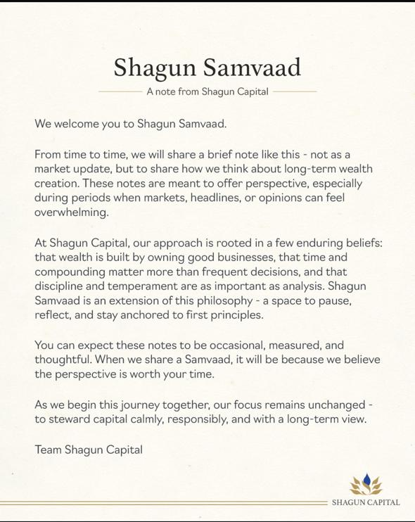 Shagun Samvaad Newsletter